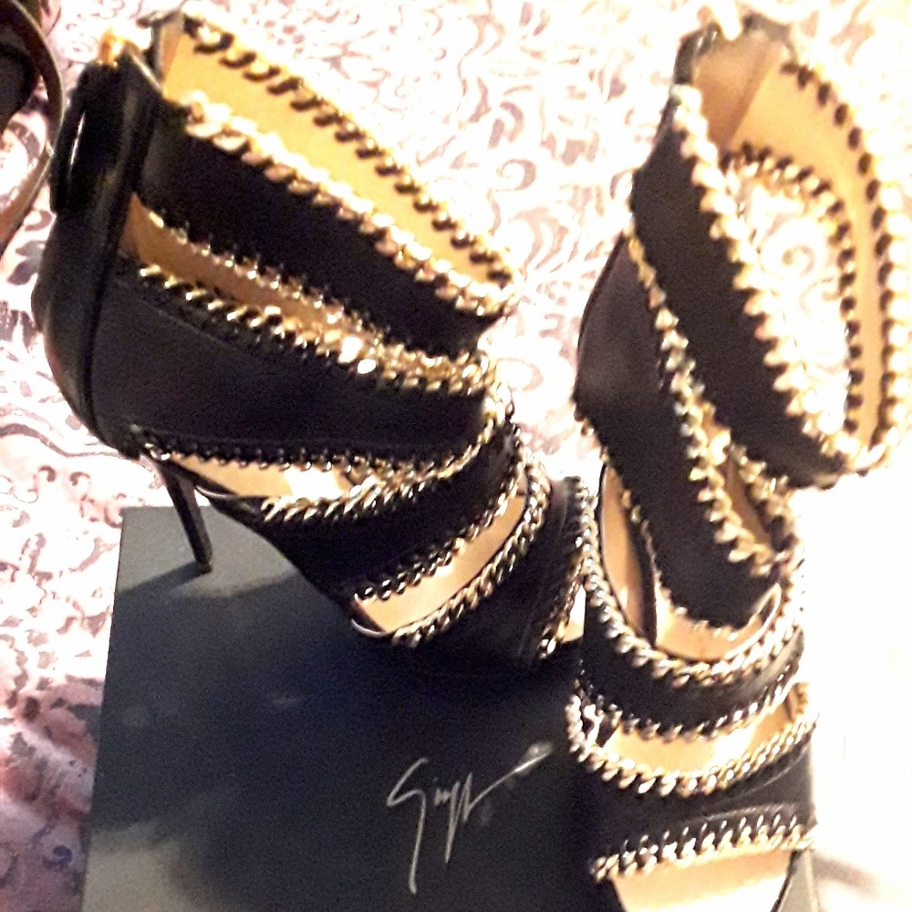 Giuseppe Zanotti Leather Heels